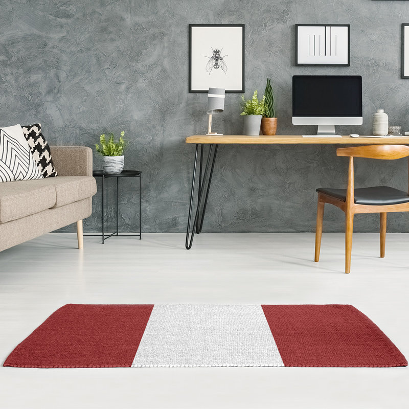 Chenille Indoor Rug, Rectangle 5' x 7'