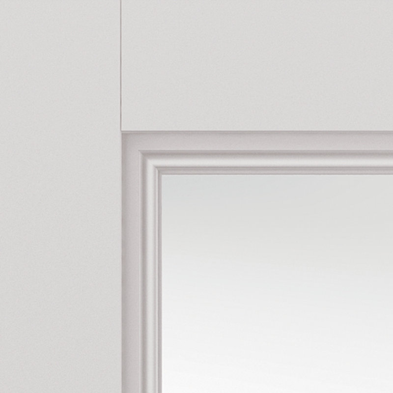 Catton Internal Door Primed, 198.1cm H x 83.8cm W x 3.5cm D