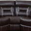 Canapé modulaire inclinable en cuir Irissa-445322860