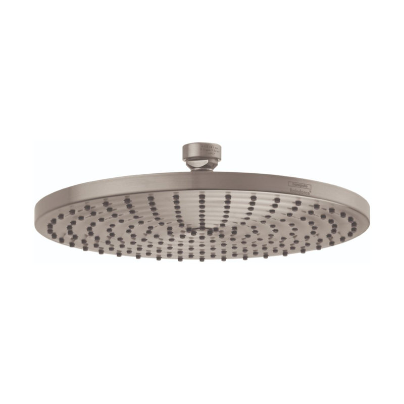 Raindance Downpour Air Rain Shower Head, Polished Brass