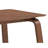 Ginny Walnut Finish Dining Table