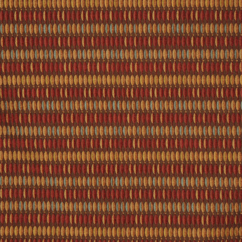 Tissu Just The, Brun roux