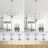  Ottuso 9 - Light 2-Tier 30 inch Nickel Candle Style Classic / Traditional Chandelier for Dining Room-1870350382