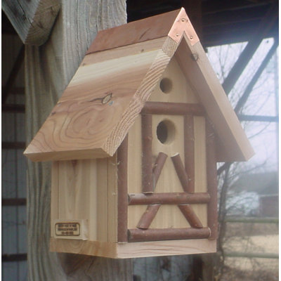 Mountain View 13 in x 7 in x 8.5 in Birdhouse