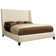 Maxime Upholstered Wingback Bed