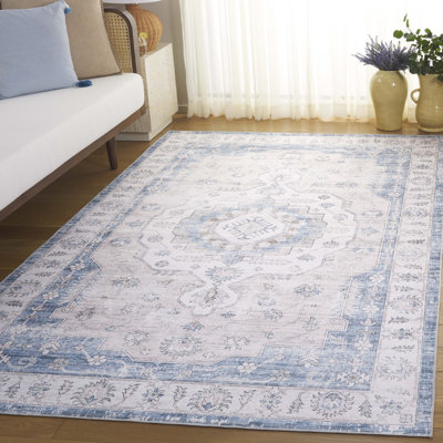 Tyaria Machine Washable Performance Oriental Rug
