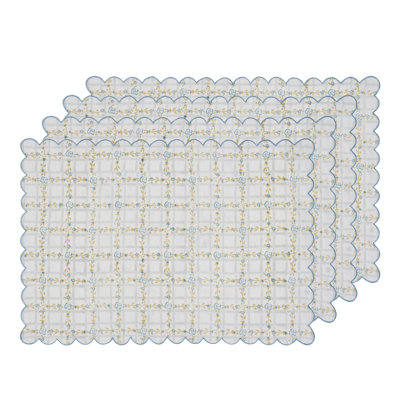 English Rose Table Placemat 14" x 20"