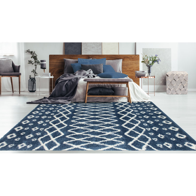 Blakeley Geometric Indoor Rug, Rectangle 4'4" x 6'2"