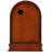 Clock, Table Top, Walnut Brown