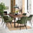 Bhagirath 31.5'' W 6-Person Rectangular Dining Set-1813835160-1837856884