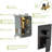 Dual Shower Head System - 10 Inch Square Wall Mount, Oil Rubber Bronze Head, Mounted,