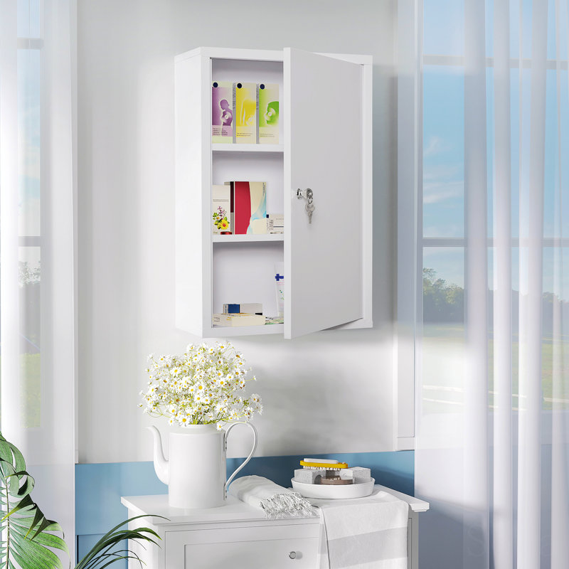 Armoire à pharmacie à 3 niveaux Kleankin