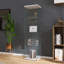 Vitrine lumineuse en verre avec 4 portes-120785819