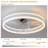Ceiling Fan with Lights Dimmable LED
