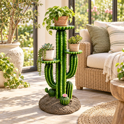 Support pour plante 32 po Saguaro Cactus