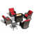 Rouge est en rupture de stock