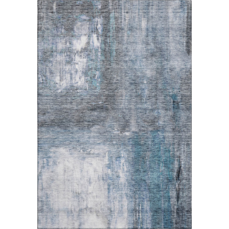 Premium Machine Washable Blaise AMF1095 Modern Rug, Rectangle 8' x 10'