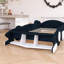 Lit plateforme de course en bois simple avec roulettes-21369638-21369637