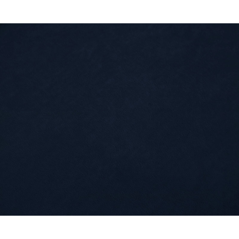 Cozy 39" W Velvet Convertible Chair, Navy Velvet