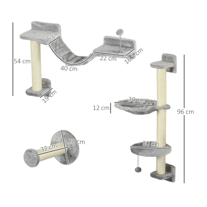 54cm H Cat Tree