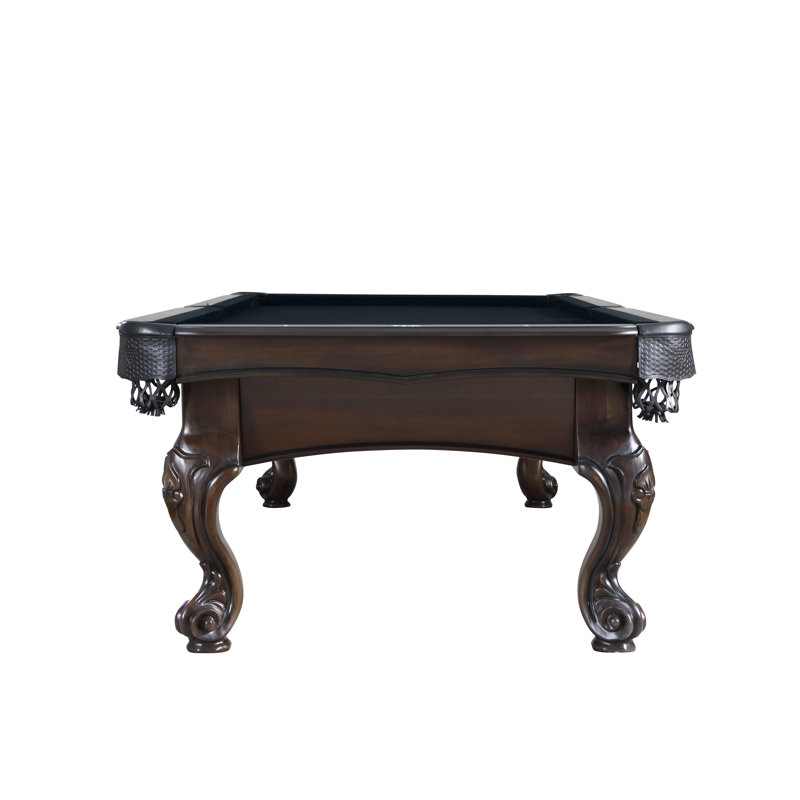 Wheaton Slate Pool Table with Professional Installation Included, Black, Yes
