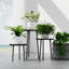 Petit support de table rond pour plantes d'intérieur, support pour plantes d'extérieur pour bureau de salon de patio-108813927
