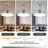 42-inch Silver Modern Fan Chandelier | Remote Control Dimming + Invisible Fan Blade Design