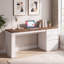 Bureau 55 po avec 3 tiroirs-802693735