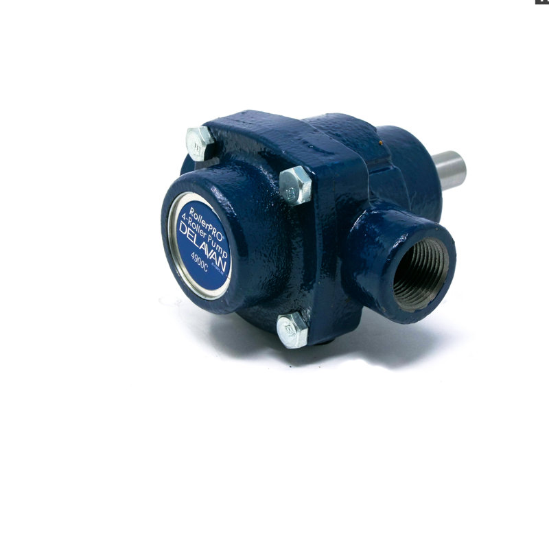 Delavan 4900C 9.2 GPM 150 PSI 2600 RPM Cast Iron Solid Shaft 4-Roller Water Pump