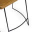 Angelinah Counter Stool with Metal Frame
