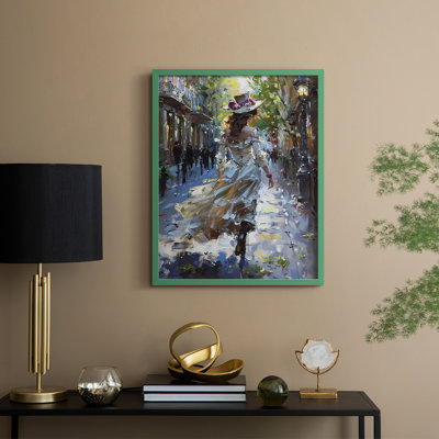 Reproduction encadrée WOMEN Series DCXLII - bois massif