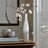 Solenne 16" Silver Ribbed White Ceramic Vase-1086970697
