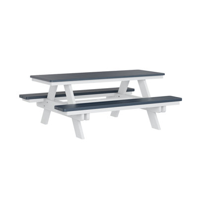 Outdoor Rectangular Picnic Table