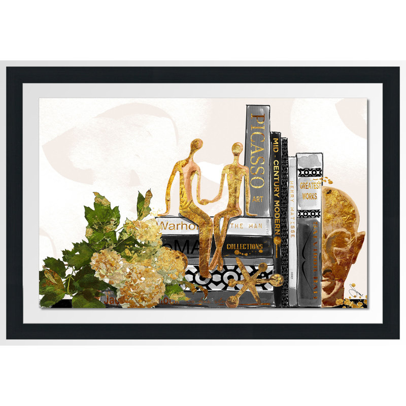«Masters Of Modern Art 2», impression, H 33,5 po x l 49,5 po x P 1 po, Cadre espresso