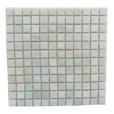 Leed Amber 1" x 1" Glass Grid Mosaic Wall & Floor Tile