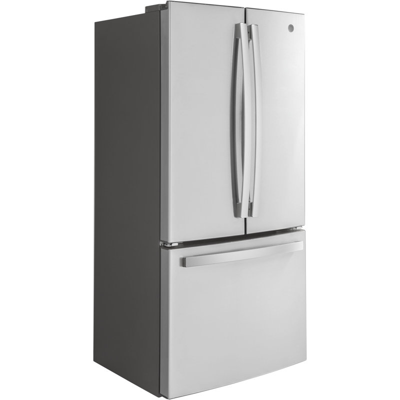 Réfrigérateur intelligent à porte française à profondeur de comptoir de 33 po GE Smart Appliances 18,6 pieds cubes