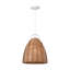 Norman 1 Light Dining Room Pendant With Ash Wicker Shade-259607466-259607380