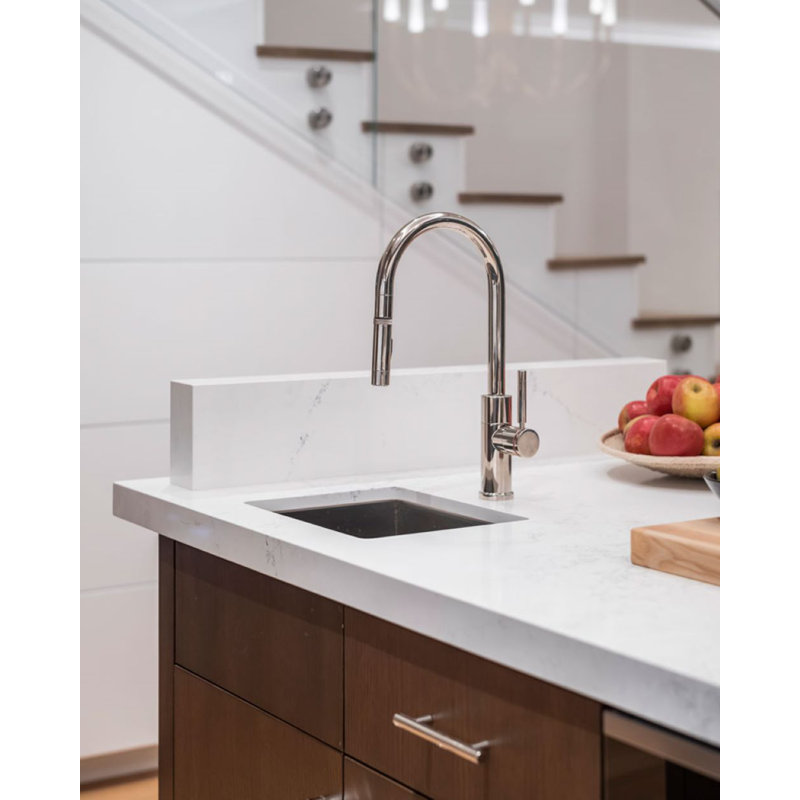 Modern Plp Pulldown Faucet - Toggle Sprayer, Chrome