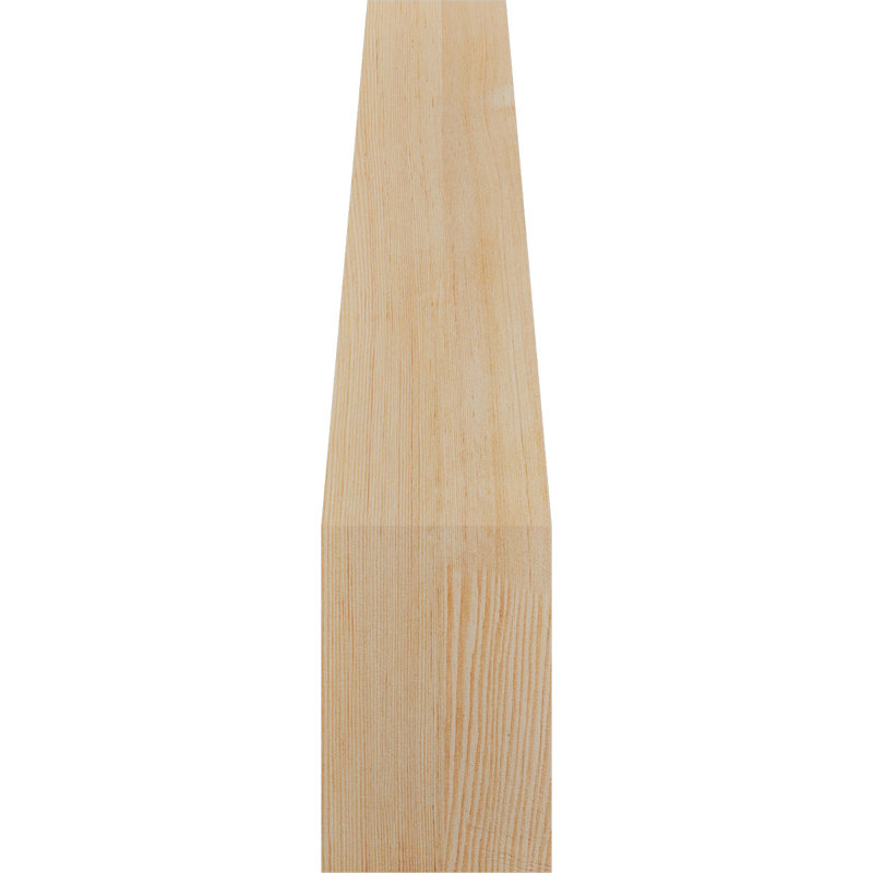 Attelle de genou Funston, Sapin de Douglas, Lisse, H 26 po x l 5,5 po x P 20 po