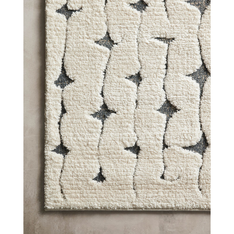 Tapis ivoire tissé à la machine Divers, Tapis de couloir 2 pi 7 po x 7 pi 8 po
