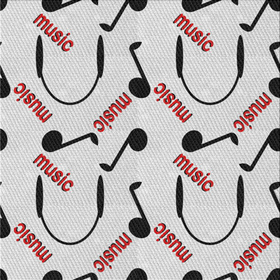 Tapis noir/rouge/gris tissé à la machine