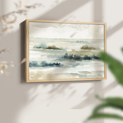 Pastel Panorama -Framed Print - Restickable