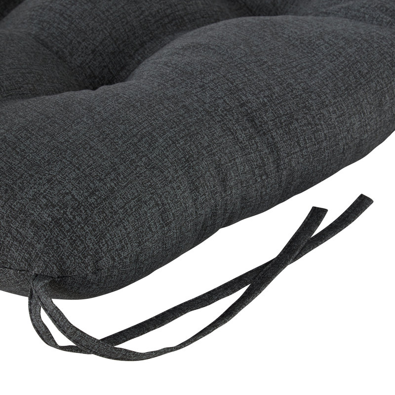 Lester Outdoor Chair Cushion, 2, Carbon, 21" H x 21" W x 21" D