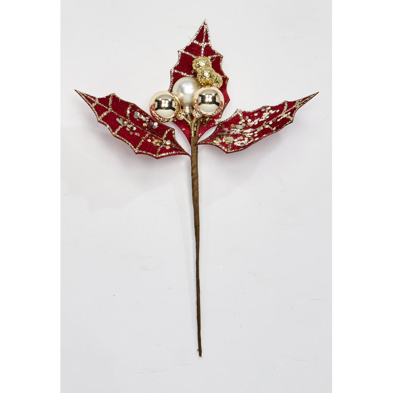 Arbre à paillettes et feuilles