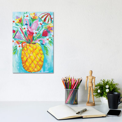 Pineapple Fizz - reproduction d'art sur toile tendue