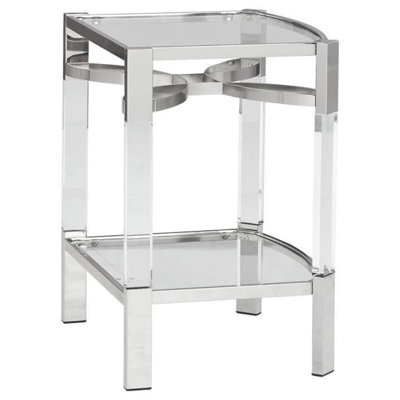 Chaseton Glass Top End Table