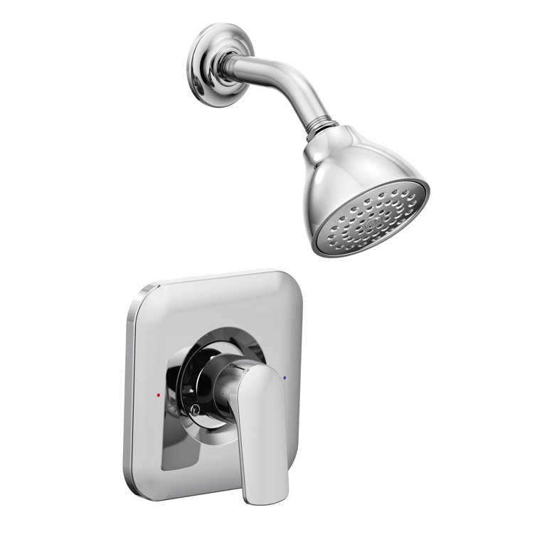Rizon Chrome Shower Head with Handle and Posi-Temp