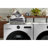 LG Ultra Large Capacity Smart Front Load Gas Dryer with Sensor Dry & Steam Technology, 7.4 cu. ft.-93617764-93617765