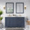 Ensemble de meuble-lavabo double 60 po avec miroir OVE Decors Tahoe