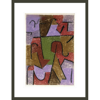 Indianisch by Paul Klee -Framed Giclee Print